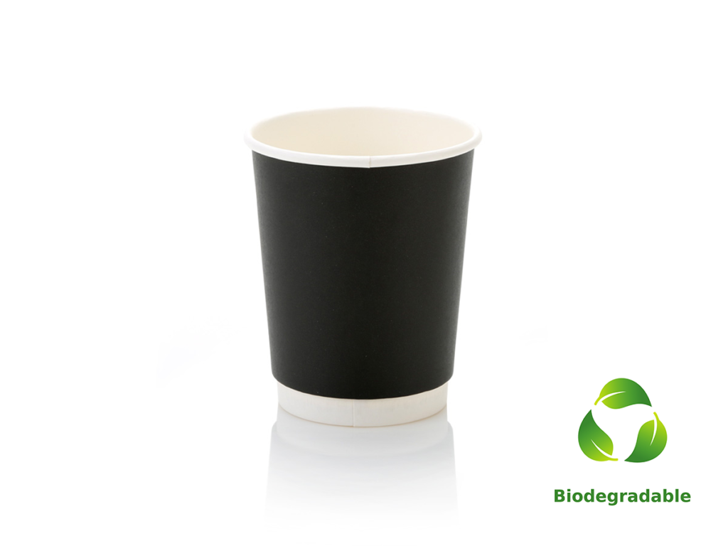 Black Cup Smooth - 250ml - Biodegradable