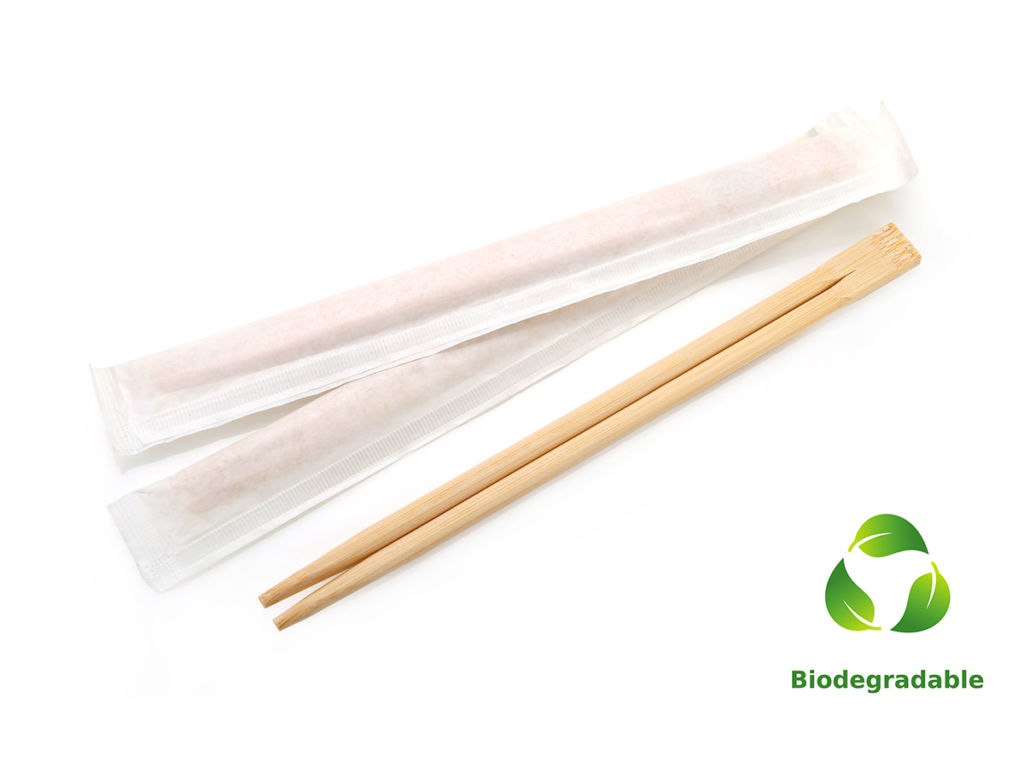 Chopsticks - Full Sleeve White - Biodegradable