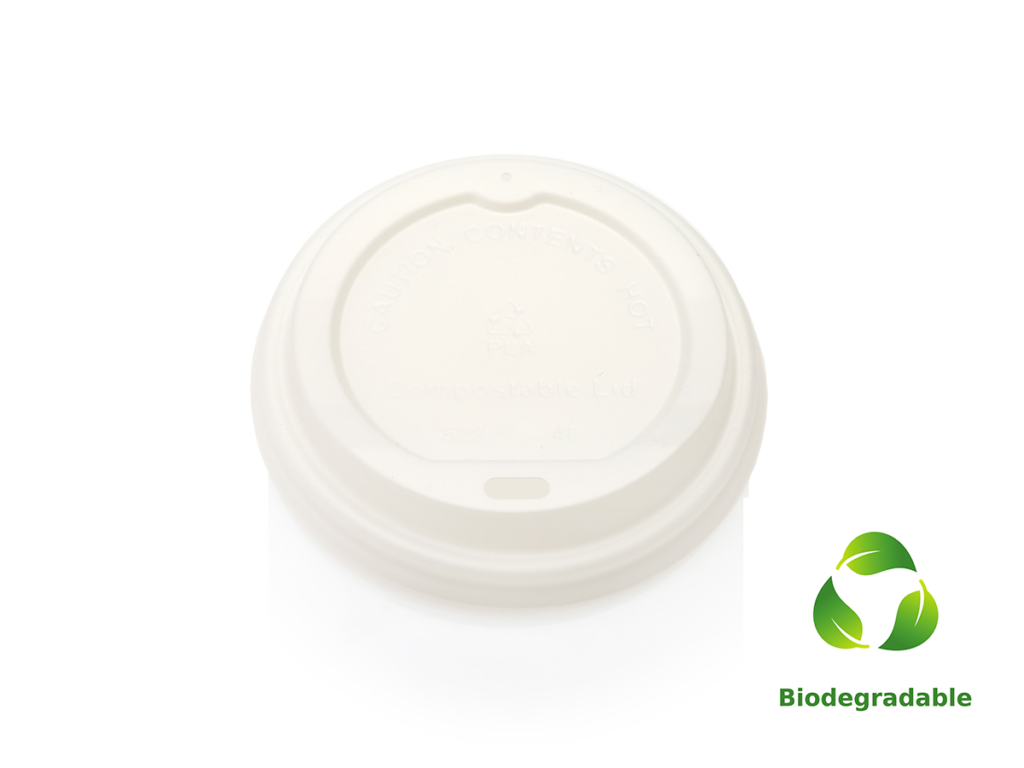 Lid White - 350ml - Biodegradable