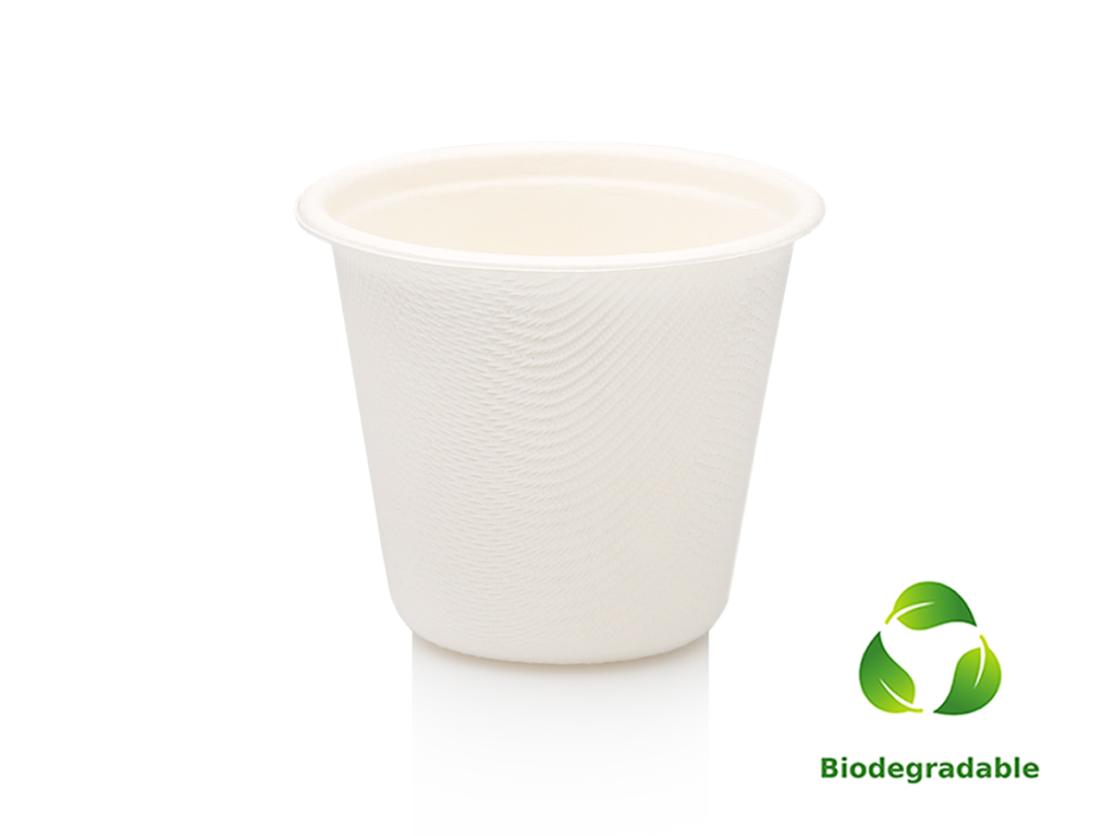 Portion Cup 75ml Biodegradable Sugar Cane