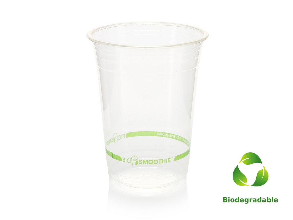 Smoothie Cup Clear - 500ml - Biodegradable