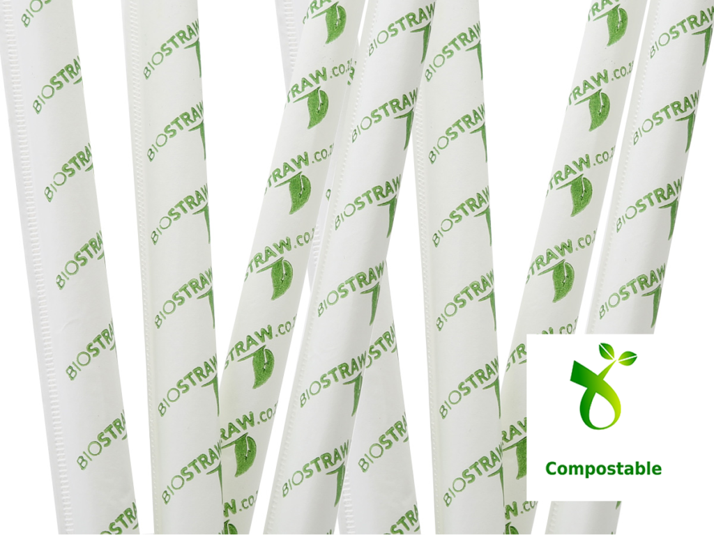 Straws Natural - 10ml - Biodegradable