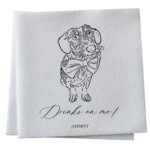White wedding napkins